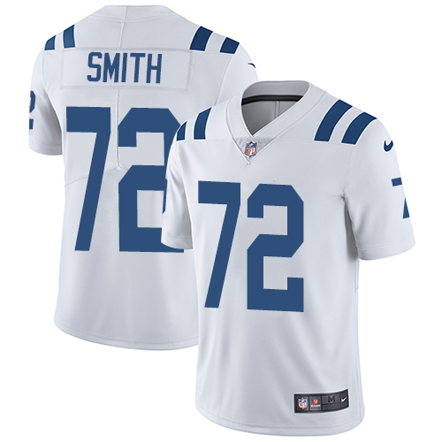 Indianapolis Colts #72 Braden Smith White Men's Stitched Vapor Untouchable Limited Jersey Men's cheap jerseys for sale - CheapJerseys.Shop