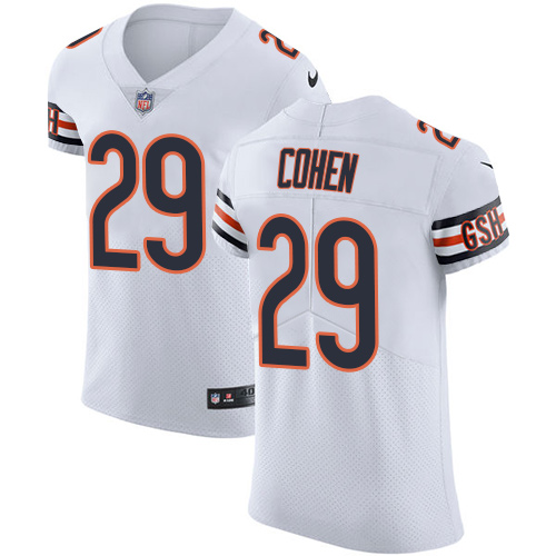 Bears #29 Tarik Cohen White Men's Stitched Vapor Untouchable Elite Jersey cheap jerseys for sale - CheapJerseys.Shop