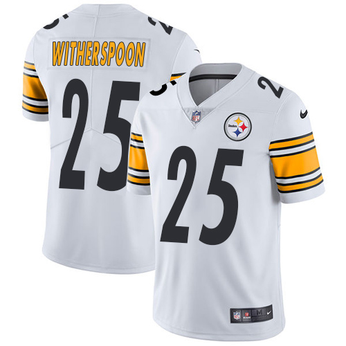 Steelers #25 Ahkello Witherspoon White Men's Stitched Vapor Untouchable Limited Jersey cheap jerseys for sale - CheapJerseys.Shop