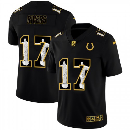 Indianapolis Indianapolis Colts #17 Philip Rivers Men's Carbon Black Vapor Cristo Redentor Limited Jersey Men's cheap jerseys for sale - CheapJerseys.Shop