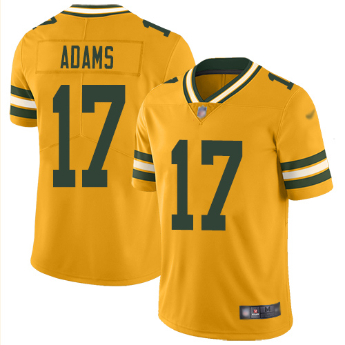 Packers #17 Davante Adams Gold Men's Stitched Limited Inverted Legend Jersey cheap jerseys for sale - CheapJerseys.Shop