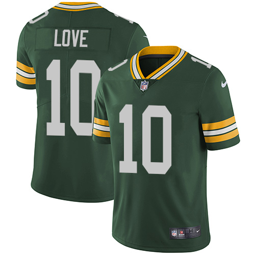 Packers #10 Jordan Love Green Team Color Youth Stitched Vapor Untouchable Limited Jersey cheap jerseys for sale - CheapJerseys.Shop