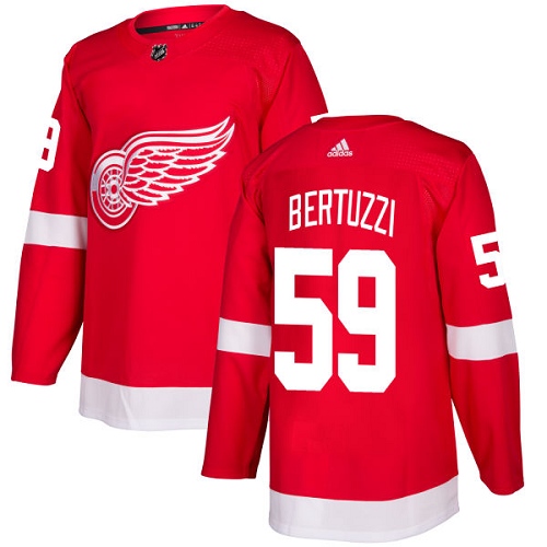 Detroit Red Wings #59 Tyler Bertuzzi Red Home Authentic Stitched Youth Jersey Youth cheap jerseys for sale - CheapJerseys.Shop