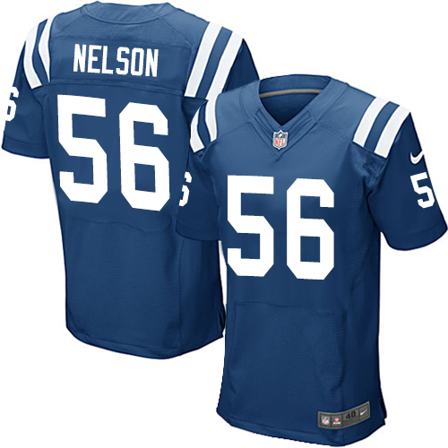 Colts #56 Quenton Nelson Royal Blue Team Color Men's Stitched Elite Jersey cheap jerseys for sale - CheapJerseys.Shop
