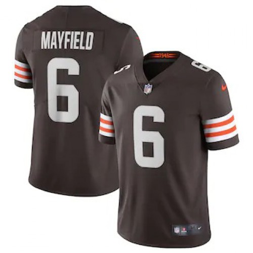 Cleveland Cleveland Browns #6 Baker Mayfield Men's Brown 2020 Vapor Limited Jersey Men's cheap jerseys for sale - CheapJerseys.Shop