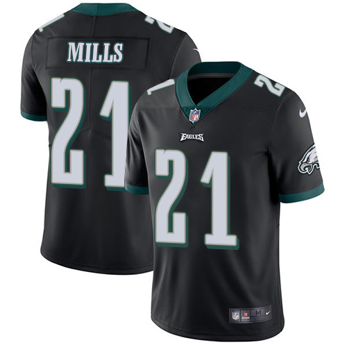 Philadelphia Eagles #21 Jalen Mills Black Alternate Youth Stitched Vapor Untouchable Limited Jersey Youth cheap jerseys for sale - CheapJerseys.Shop