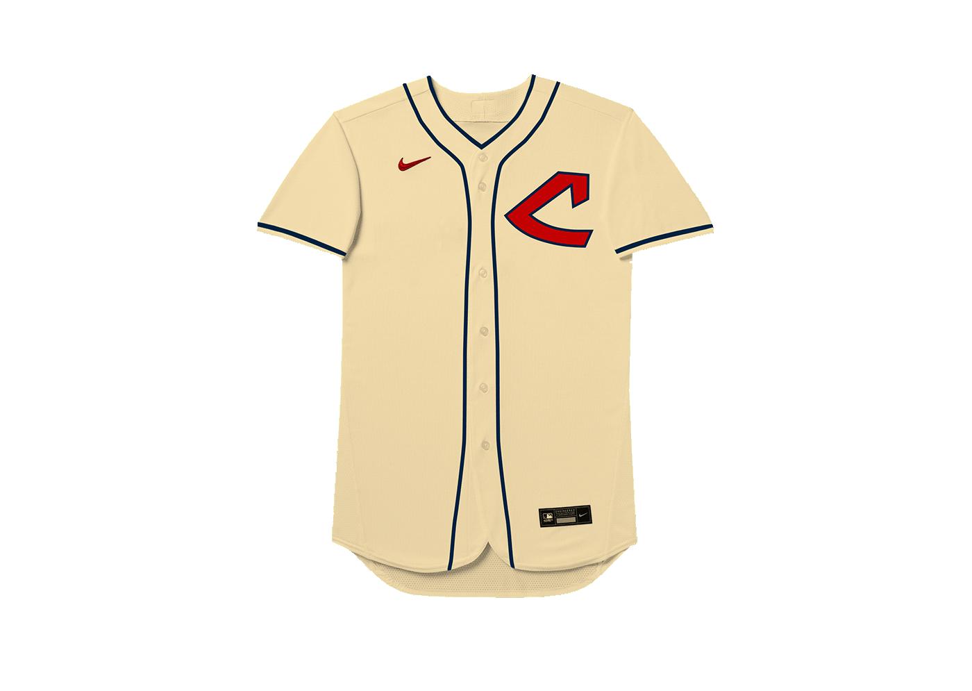 Cleveland Guardians Men's Cream Home 2021 Authentic Team Jersey cheap jerseys for sale - CheapJerseys.Shop