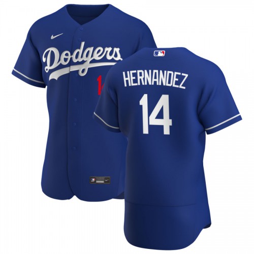 Los Angeles Los Angeles Dodgers #14 Enrique Hernandez Men's Royal Alternate 2020 Authentic Player Jersey Men's cheap jerseys for sale - CheapJerseys.Shop