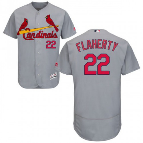 St.Louis Cardinals #22 Jack Flaherty Grey Flexbase Authentic Collection Stitched Jersey Men's cheap jerseys for sale - CheapJerseys.Shop