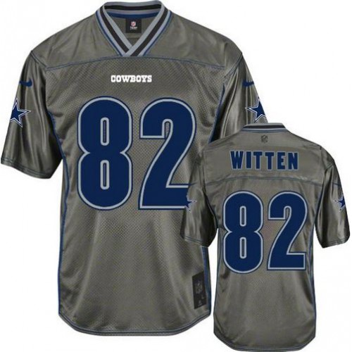 Dallas Cowboys #82 Jason Witten Grey Youth Stitched Elite Vapor Jersey Youth cheap jerseys for sale - CheapJerseys.Shop