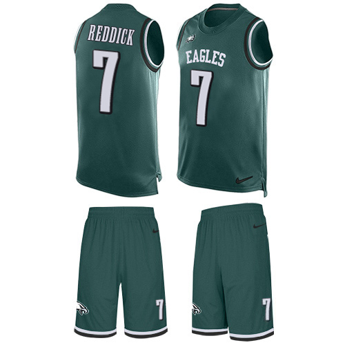 Eagles #7 Haason Reddick Green Team Color Men's Stitched Limited Tank Top Suit Jersey cheap jerseys for sale - CheapJerseys.Shop