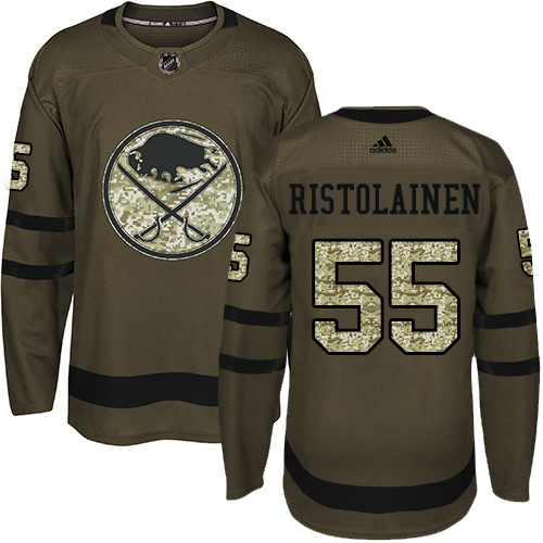 Buffalo Sabres #55 Rasmus Ristolainen Green Salute to Service Youth Stitched Jersey Youth cheap jerseys for sale - CheapJerseys.Shop