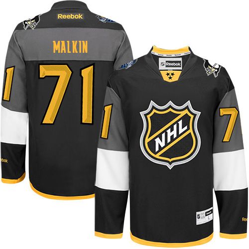 Pittsburgh Penguins #71 Evgeni Malkin Black 2016 All-Star Stitched Jersey Men's cheap jerseys for sale - CheapJerseys.Shop