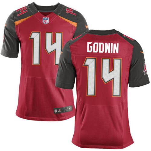 Buccaneers #14 Chris Godwin Red Team Color Men's Stitched Vapor Untouchable Elite Jersey cheap jerseys for sale - CheapJerseys.Shop