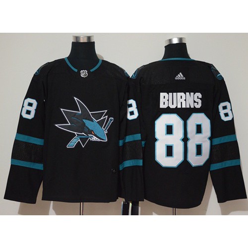 San Jose Sharks #88 Brent Burns Black Alternate Authentic Stitched Jersey Men's cheap jerseys for sale - CheapJerseys.Shop