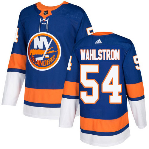 New York Islanders #54 Oliver Wahlstrom Royal Blue Home Authentic Stitched Jersey Men's cheap jerseys for sale - CheapJerseys.Shop