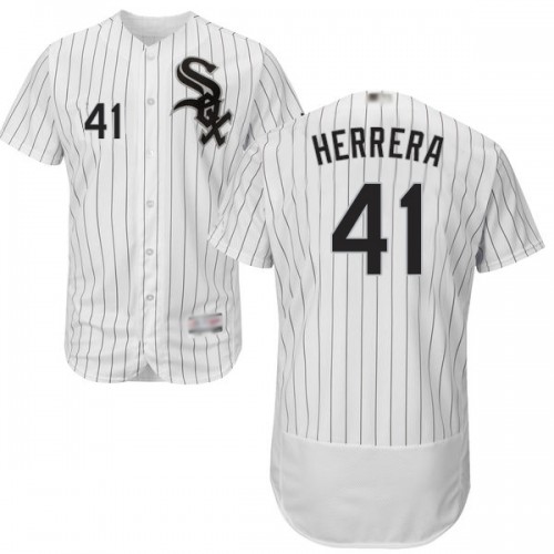 Chicago White Sox #41 Kelvin Herrera White(Black Strip) Flexbase Authentic Collection Stitched Jersey Men's cheap jerseys for sale - CheapJerseys.Shop
