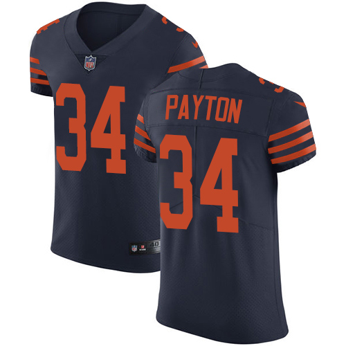 Bears #34 Walter Payton Navy Blue Alternate Men's Stitched Vapor Untouchable Elite Jersey cheap jerseys for sale - CheapJerseys.Shop