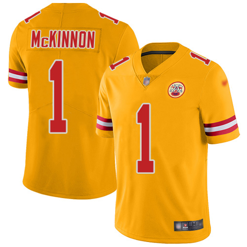 Chiefs #1 Jerick McKinnon Gold Youth Stitched Limited Inverted Legend Jersey cheap jerseys for sale - CheapJerseys.Shop