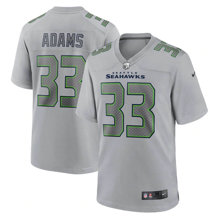 Seattle Seahawks #33 Jamal Adams Men's Gray Atmosphere Fashion Game Jersey cheap jerseys for sale - CheapJerseys.Shop