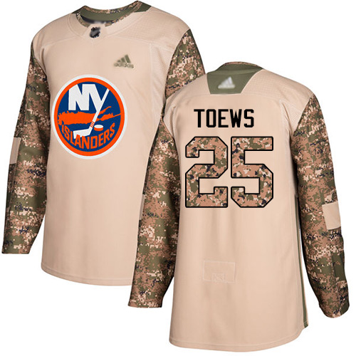 New York Islanders #25 Devon Toews Camo Authentic 2017 Veterans Day Stitched Jersey Men's cheap jerseys for sale - CheapJerseys.Shop