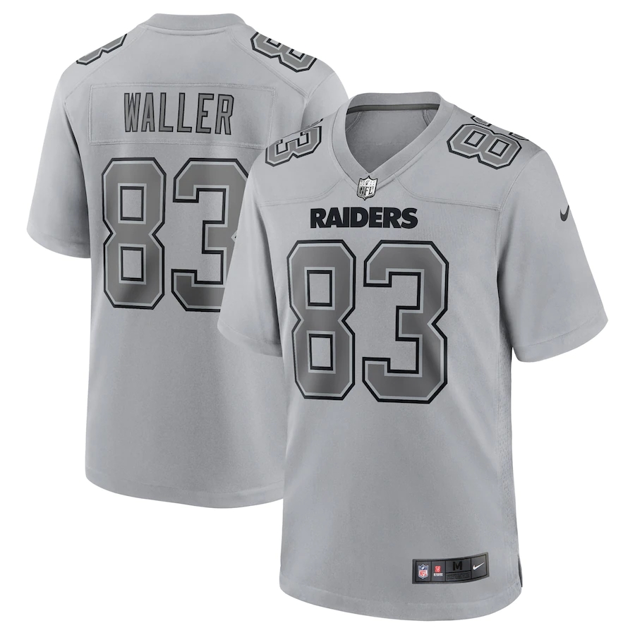 Las Vegas Raiders #83 Darren Waller Men's Gray Atmosphere Fashion Game Jersey cheap jerseys for sale - CheapJerseys.Shop