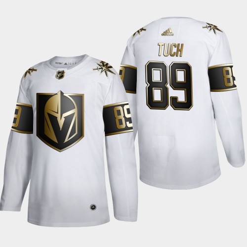 Vegas Golden Vegas Golden Knights #89 Alex Tuch Men's White Golden Edition Limited Stitched Jersey Men's cheap jerseys for sale - CheapJerseys.Shop