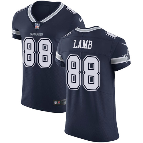 Cowboys #88 CeeDee Lamb Navy Blue Team Color Men's Stitched Vapor Untouchable Elite Jersey cheap jerseys for sale - CheapJerseys.Shop
