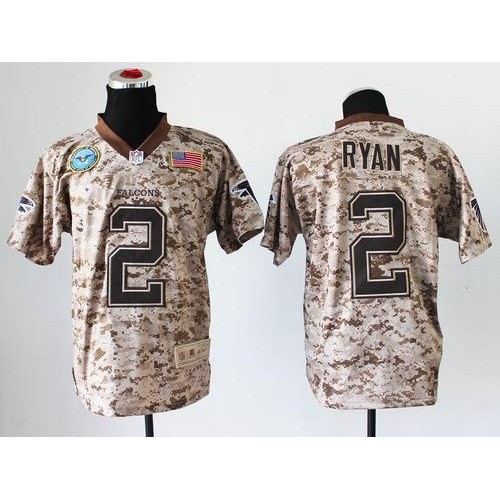 Atlanta Falcons #2 Matt Ryan Camo Men's Stitched New Elite USMC Jersey Men's cheap jerseys for sale - CheapJerseys.Shop