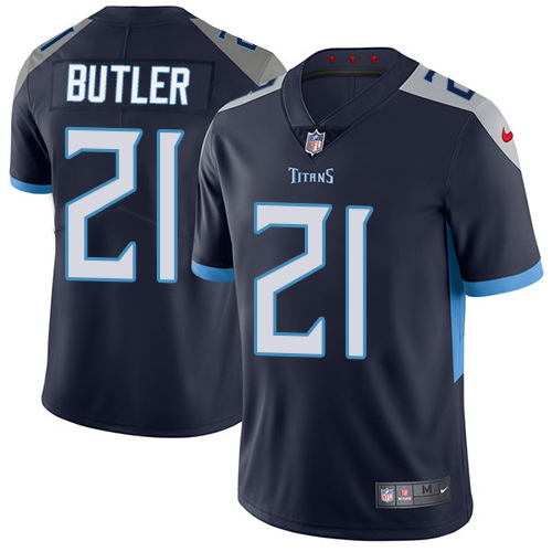 Tennessee Titans #21 Malcolm Butler Navy Blue Team Color Youth Stitched Vapor Untouchable Limited Jersey Youth cheap jerseys for sale - CheapJerseys.Shop