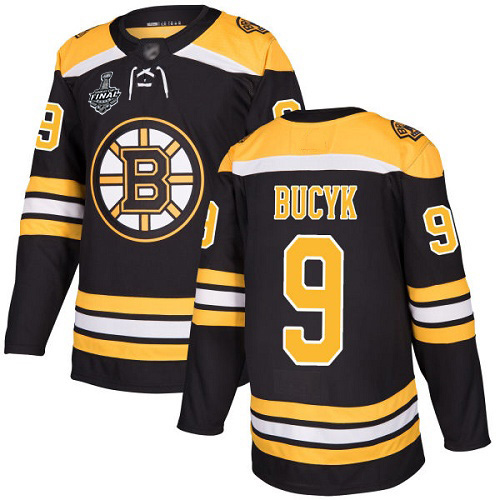 Boston Bruins #9 Johnny Bucyk Black Home Authentic Stanley Cup Final Bound Stitched Jersey Men's cheap jerseys for sale - CheapJerseys.Shop