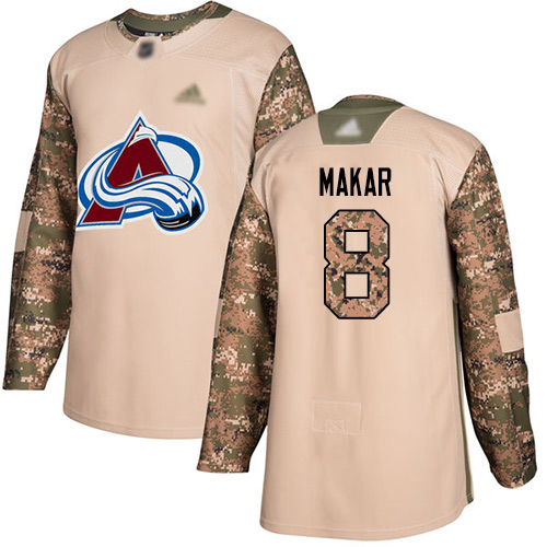 Colorado Avalanche #8 Cale Makar Camo Authentic 2017 Veterans Day Stitched Youth Jersey Youth cheap jerseys for sale - CheapJerseys.Shop