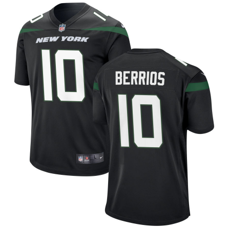 Men's Youth Women's New York Jets #10 Braxton Berrios 2022 Black Vapor Untouchable Limited Stitched Jersey cheap jerseys for sale - CheapJerseys.Shop