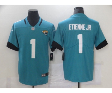 Men's Youth Women's Jacksonville Jaguars #1 Travis Etienne Jr Blue 2021 Vapor Untouchable Stitched Limited Jersey cheap jerseys for sale - CheapJerseys.Shop