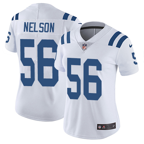 Colts #56 Quenton Nelson White Women's Stitched Vapor Untouchable Limited Jersey cheap jerseys for sale - CheapJerseys.Shop