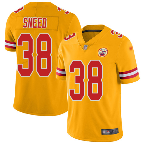 Chiefs #38 L'Jarius Sneed Gold Men's Stitched Limited Inverted Legend Jersey cheap jerseys for sale - CheapJerseys.Shop