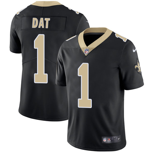 New Orleans Saints #1 Who Dat Black Team Color Men's Stitched Vapor Untouchable Limited Jersey Men's cheap jerseys for sale - CheapJerseys.Shop