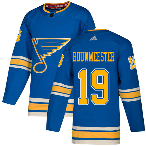 St. Louis Blues #19 Jay Bouwmeester Light Blue Alternate Authentic Stitched Jersey Men's cheap jerseys for sale - CheapJerseys.Shop