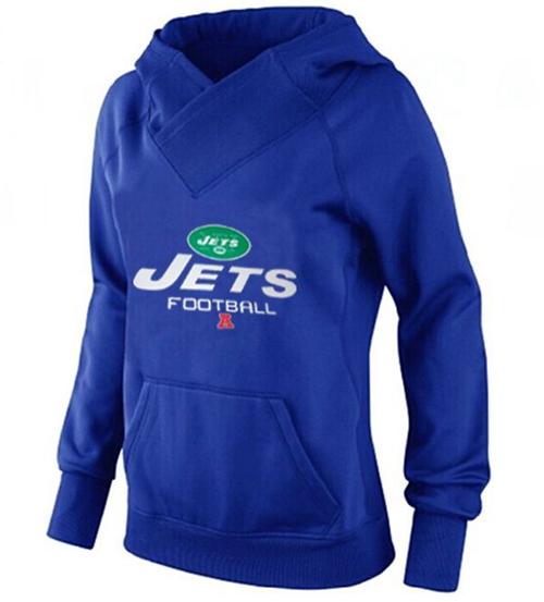 Women's New York Jets Big & Tall Critical Victory Pullover Hoodie Blue cheap jerseys for sale - CheapJerseys.Shop