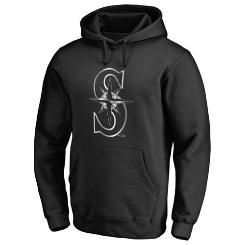 Seattle Mariners Platinum Collection Pullover Hoodie Black cheap jerseys for sale - CheapJerseys.Shop