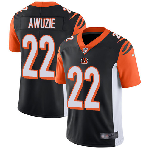 Cincinnati Bengals #22 Chidobe Awuzie Black Team Color Men's Stitched Vapor Untouchable Limited Jersey Men's cheap jerseys for sale - CheapJerseys.Shop
