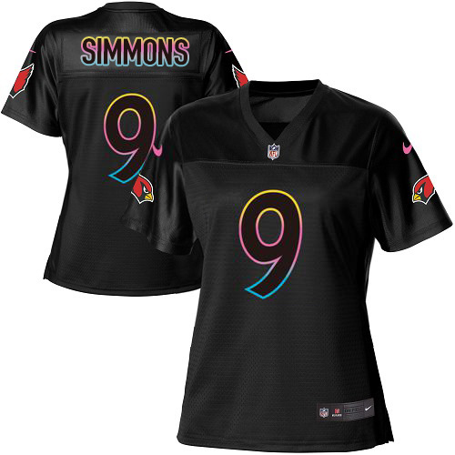Cardinals #9 Isaiah Simmons Black Women's Fashion Game Jersey cheap jerseys for sale - CheapJerseys.Shop