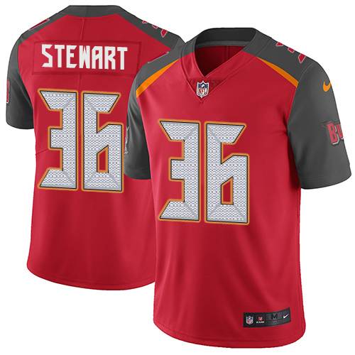 Tampa Bay Buccaneers #36 M.J. Stewart Red Team Color Youth Stitched Vapor Untouchable Limited Jersey Youth cheap jerseys for sale - CheapJerseys.Shop