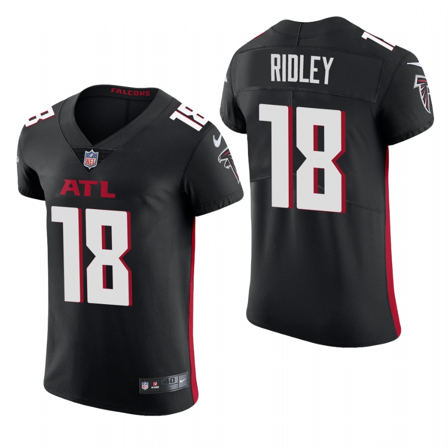 Atlanta Falcons #18 Calvin Ridley Men's Black Team Color Men's Stitched 2020 Vapor Untouchable Elite Jersey cheap jerseys for sale - CheapJerseys.Shop