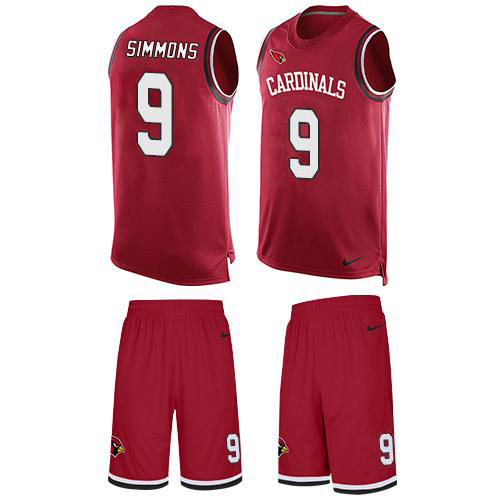 Cardinals #9 Isaiah Simmons Red Team Color Men's Stitched Limited Tank Top Suit Jersey cheap jerseys for sale - CheapJerseys.Shop