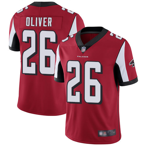 Atlanta Falcons #20 Isaiah Oliver Red Team Color Men's Stitched Vapor Untouchable Limited Jersey Men's cheap jerseys for sale - CheapJerseys.Shop