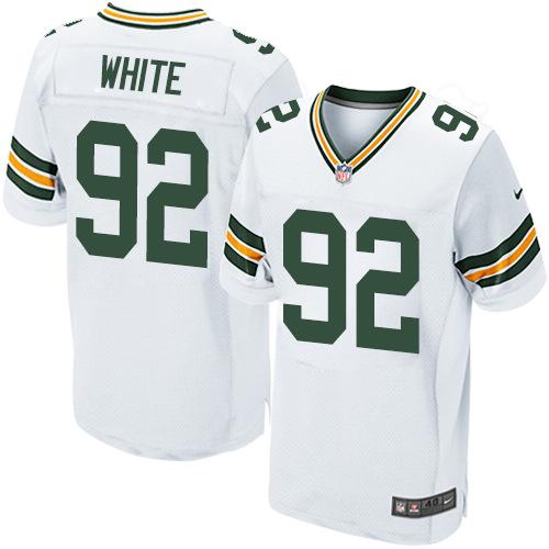 Packers #92 Reggie White White Men's Stitched Elite Jersey cheap jerseys for sale - CheapJerseys.Shop