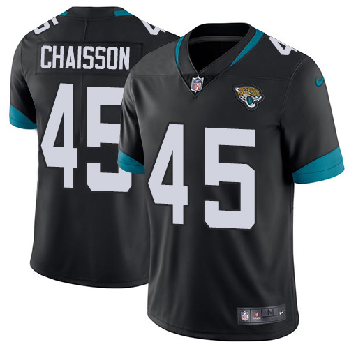 Jacksonville Jaguars #45 K'Lavon Chaisson Black Team Color Men's Stitched Vapor Untouchable Limited Jersey Men's cheap jerseys for sale - CheapJerseys.Shop