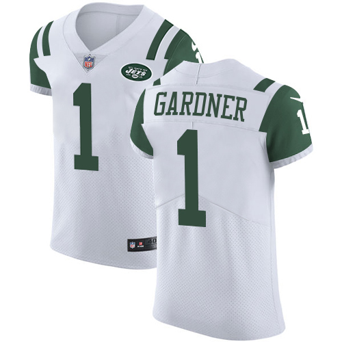 Jets #1 Ahmad Sauce Gardner White Men's Stitched Vapor Untouchable Elite Jersey cheap jerseys for sale - CheapJerseys.Shop