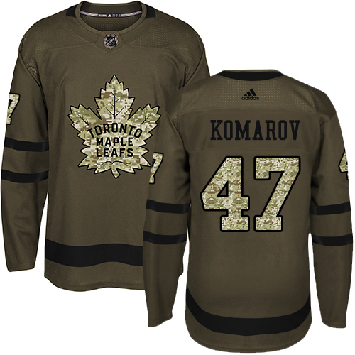 Maple Toronto Maple Leafs #47 Leo Komarov Green Salute to Service Stitched Jersey Men's cheap jerseys for sale - CheapJerseys.Shop